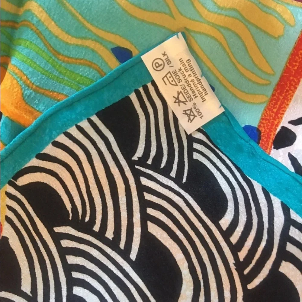louis feraud silk scarf vintage